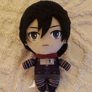 NWT ATTACK ON TITAN MIKASA PLUSH